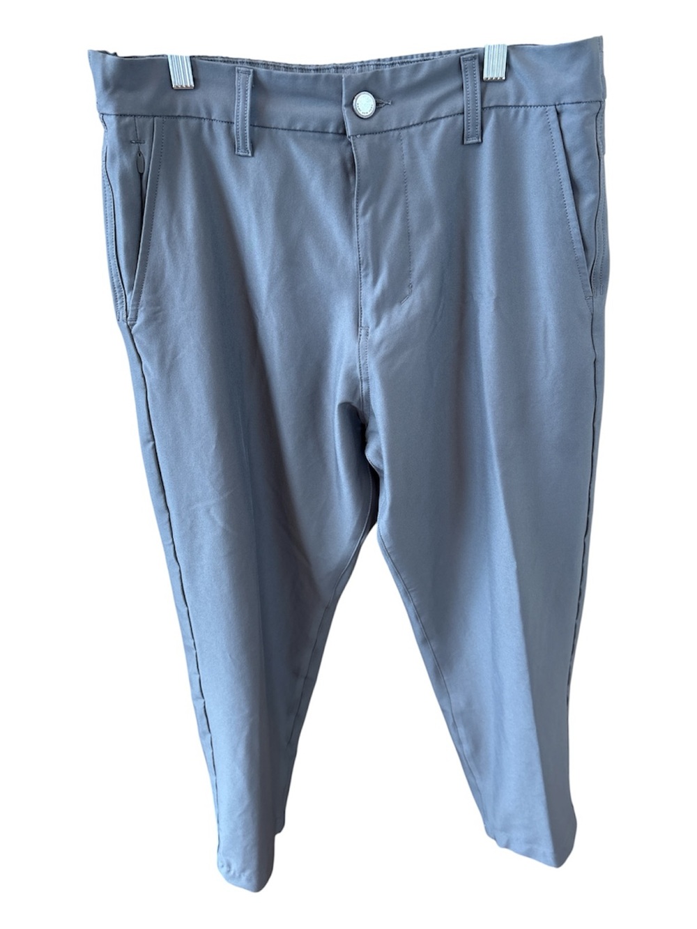 Marc New York Men's Gray Chinos - Straight Fit